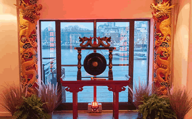 Chinese Event Decoration Alter Table and Gong