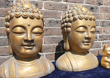 Buddha Heads for decoration