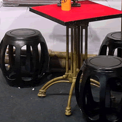 Chinese Round Stools Furniture Hire in UK